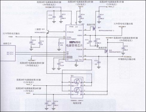 主板SDRAM内存供电电路详解